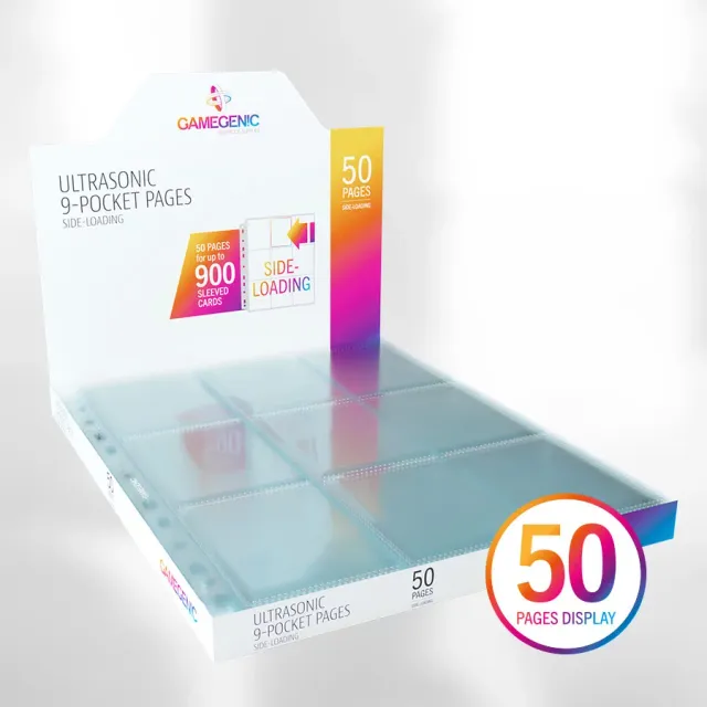 Gamegenic Ultrasonic 9-Pocket stránky do alba 50 ks