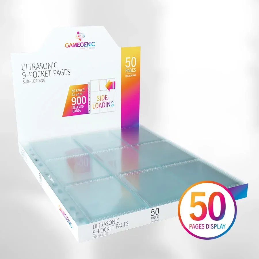 Gamegenic Ultrasonic 9-Pocket stránky do alba 50 ks