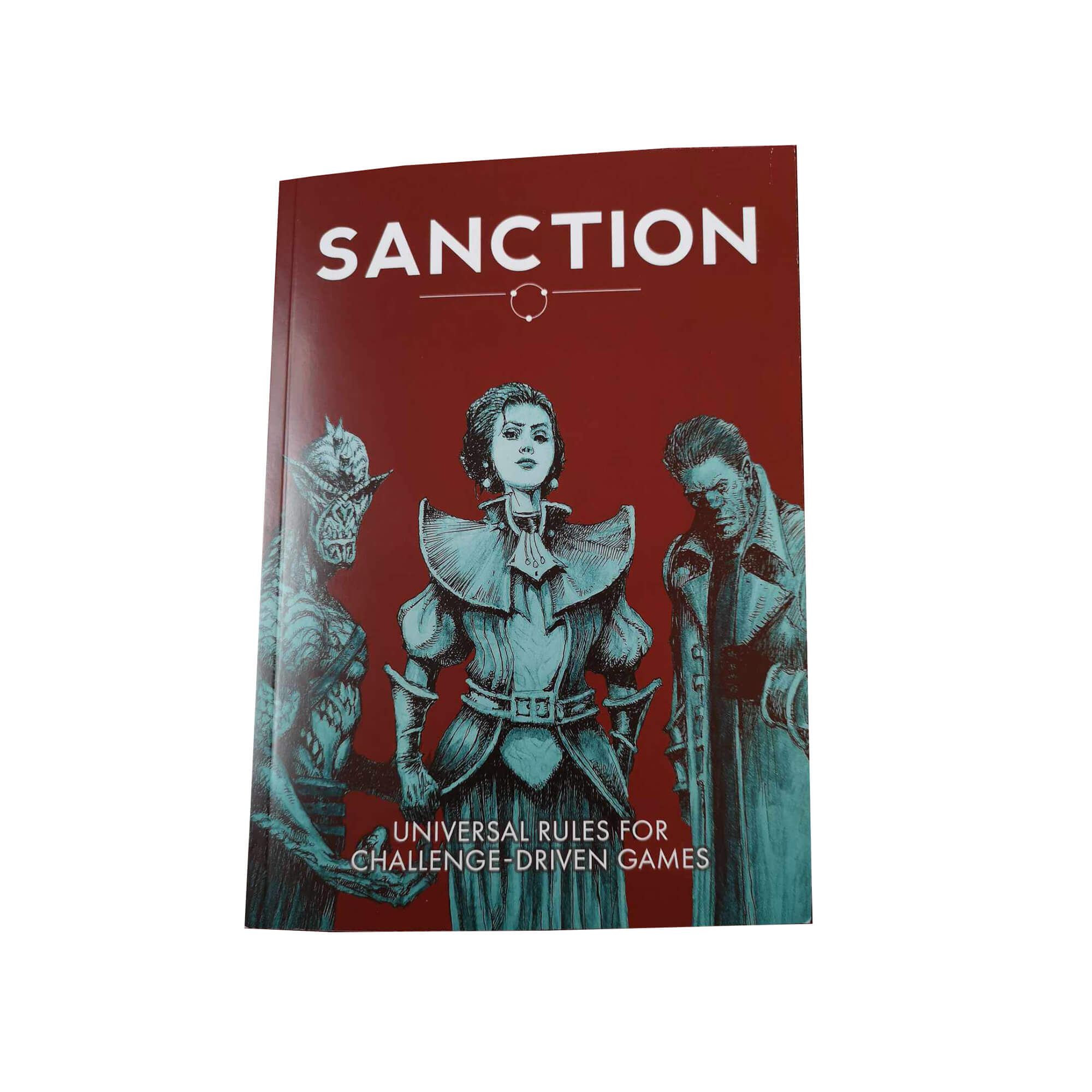 All Rolled Up Sanction Core Rules příručka RPG měkká