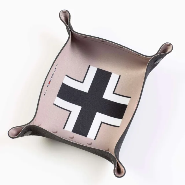 All Rolled Up WW2 German skládací miska na kostky neopren