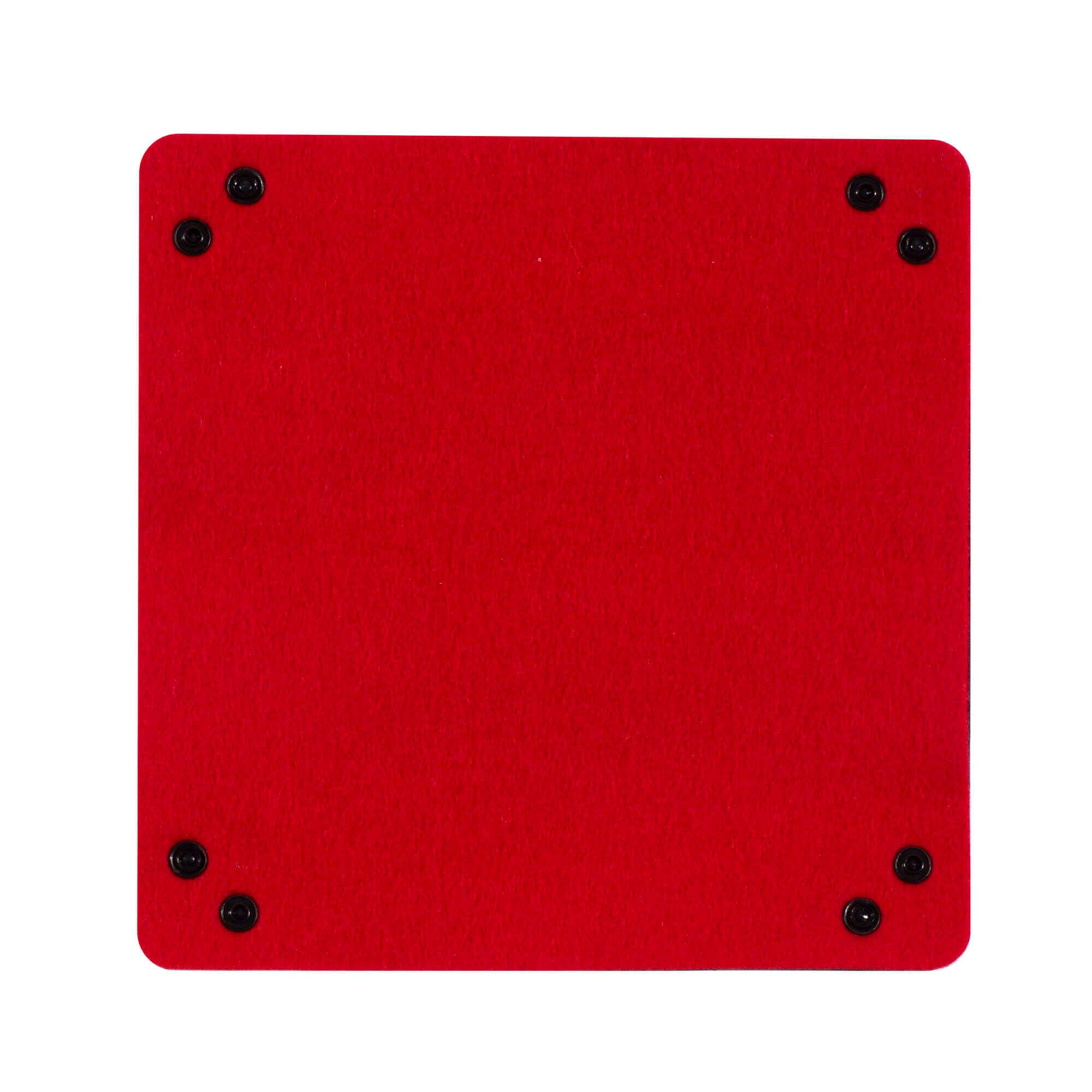 All Rolled Up Red Felt miska na kostky červená