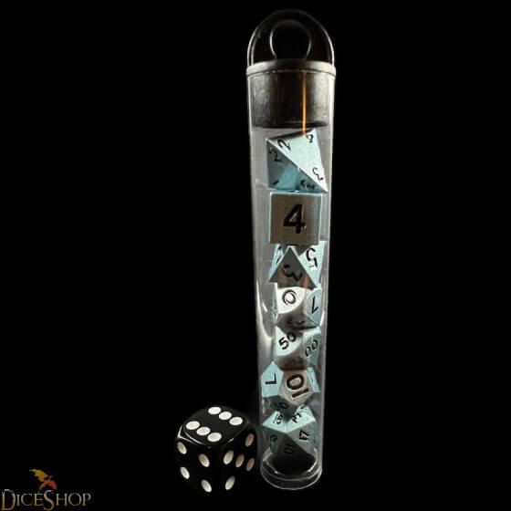 TDSO Mini Metal Frost Blue kostky sada 10 mm