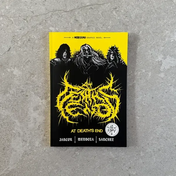 MÖRK BORG At Death's End grafický román zine 64 stran