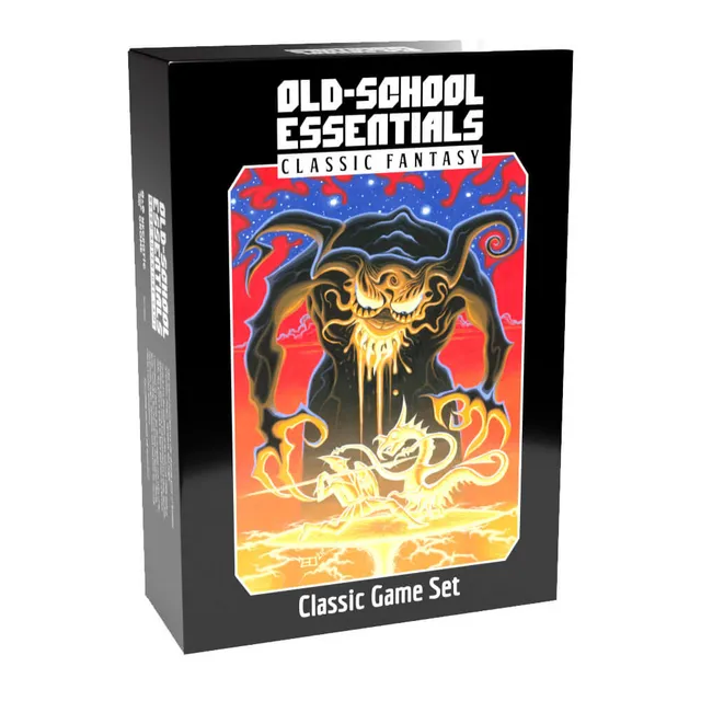Old-School Essentials Classic Game Set RPG hra