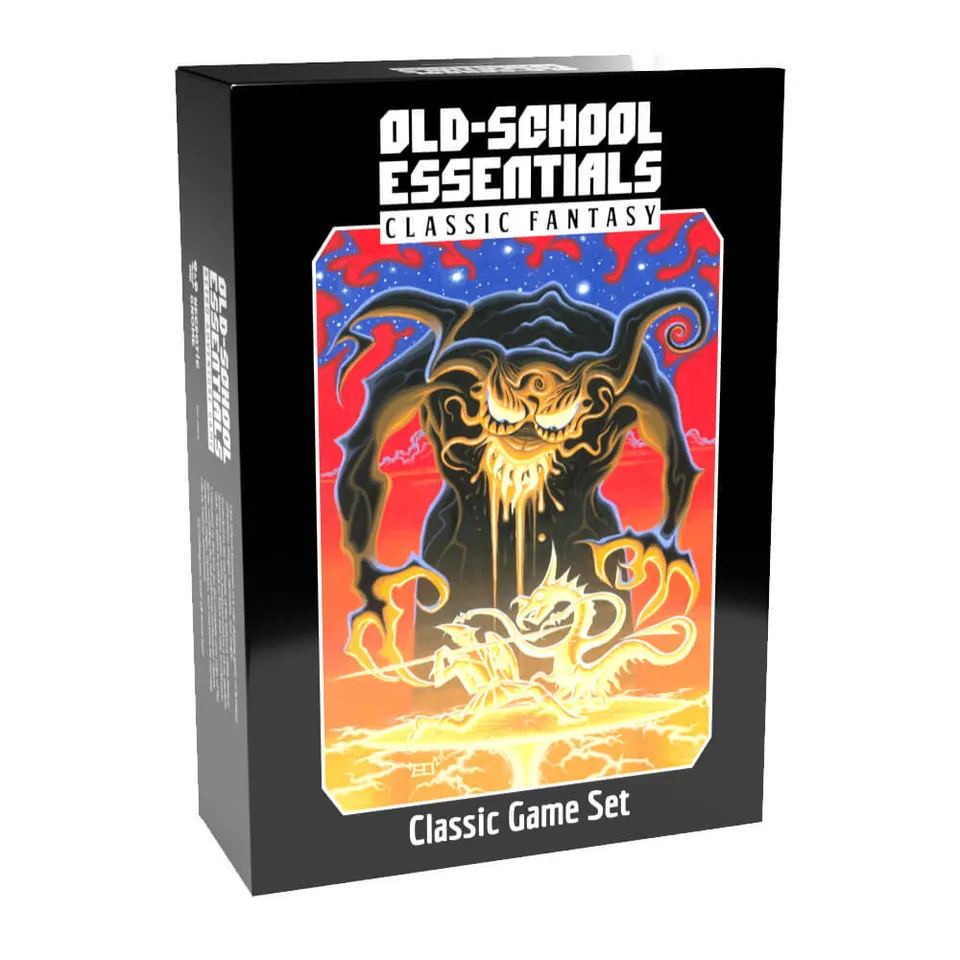 Old-School Essentials Classic Game Set RPG hra