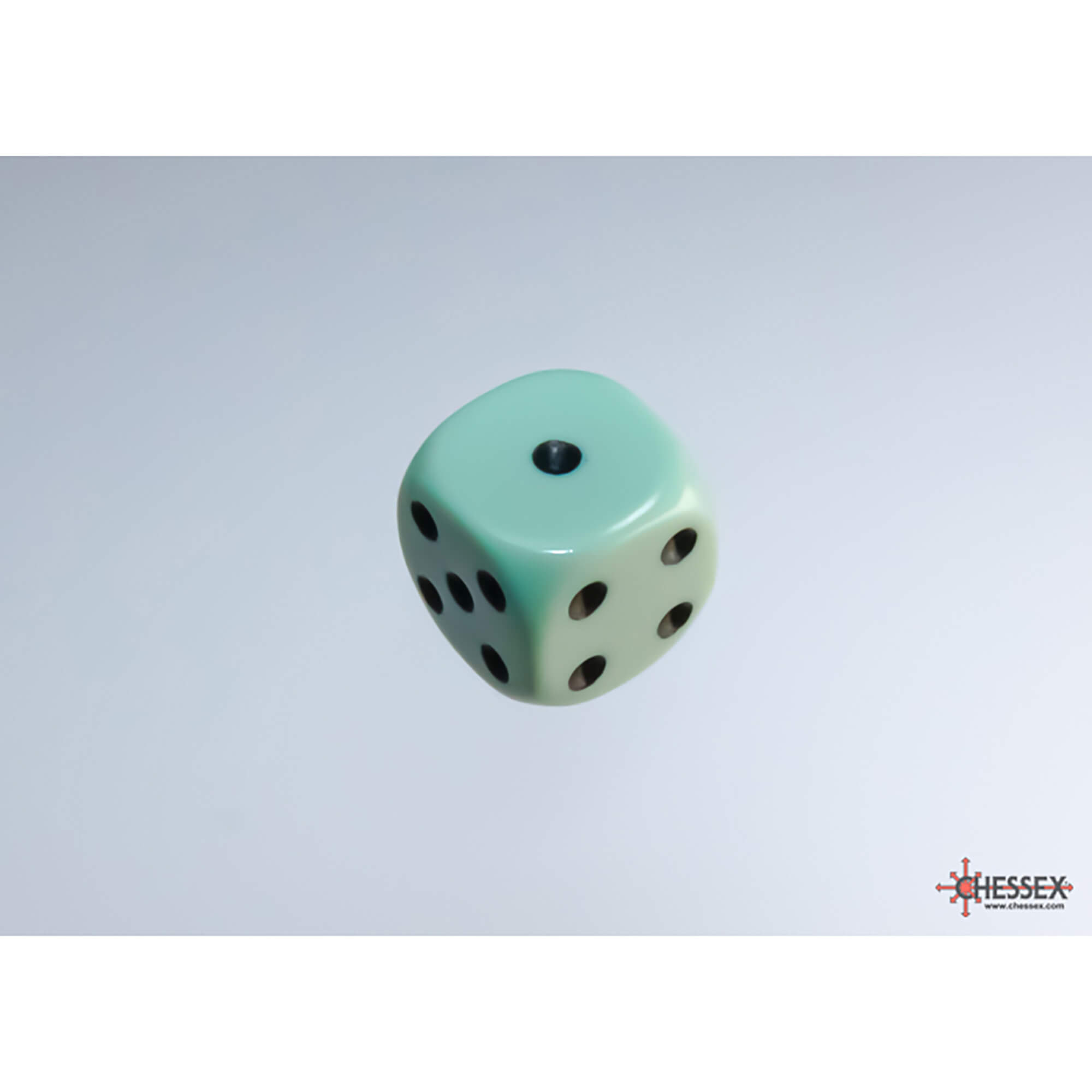 Chessex Opaque sada kostek D6 12 mm pastel green 36 ks