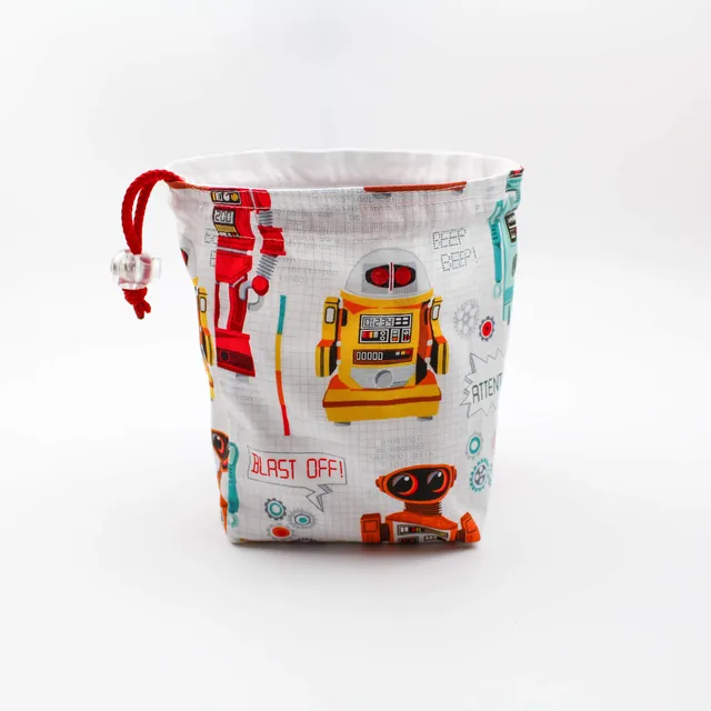 All Rolled Up I, Robot ARU of Holding pytlík na kostky