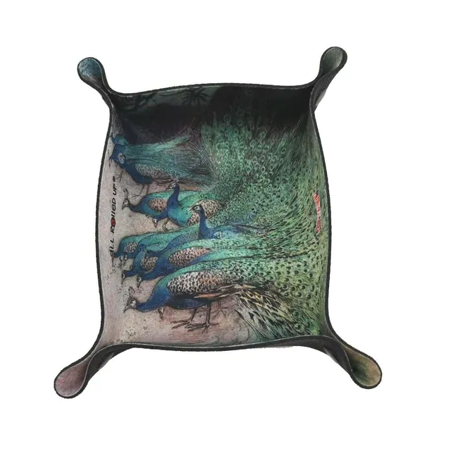 All Rolled Up Pride of Peacocks CatchAll miska na kostky