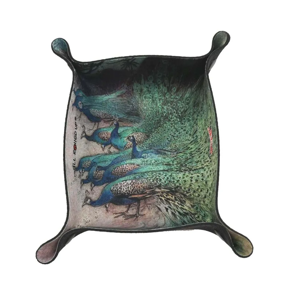 All Rolled Up Pride of Peacocks CatchAll miska na kostky