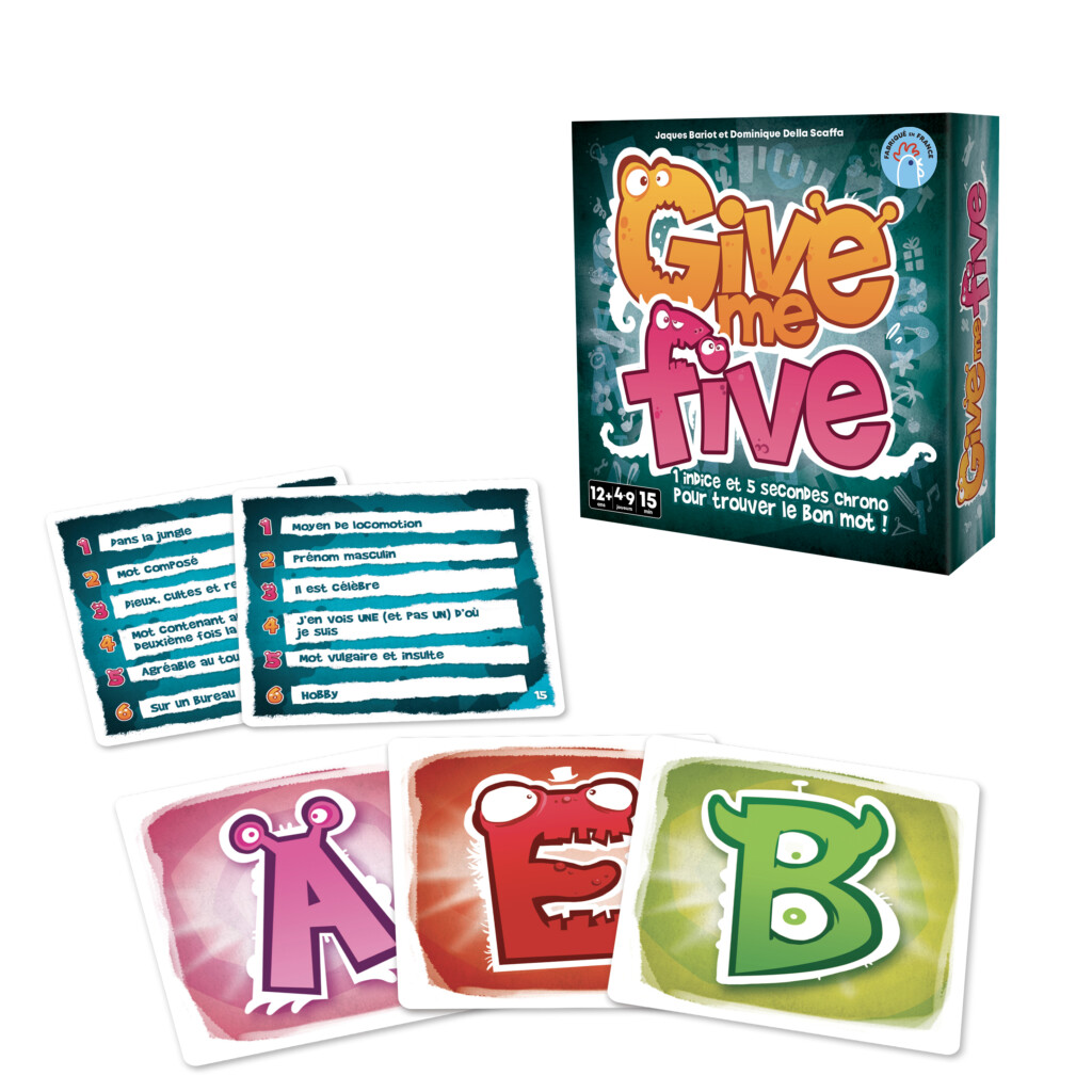 Cocktail Games Give Me Five slovní párty hra