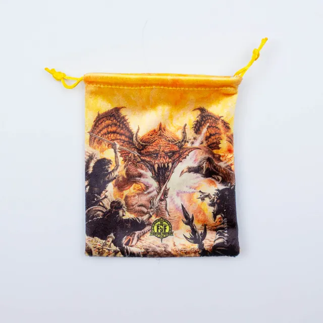 All Rolled Up Fighting Fantasy Dungeoneer pytlík samet