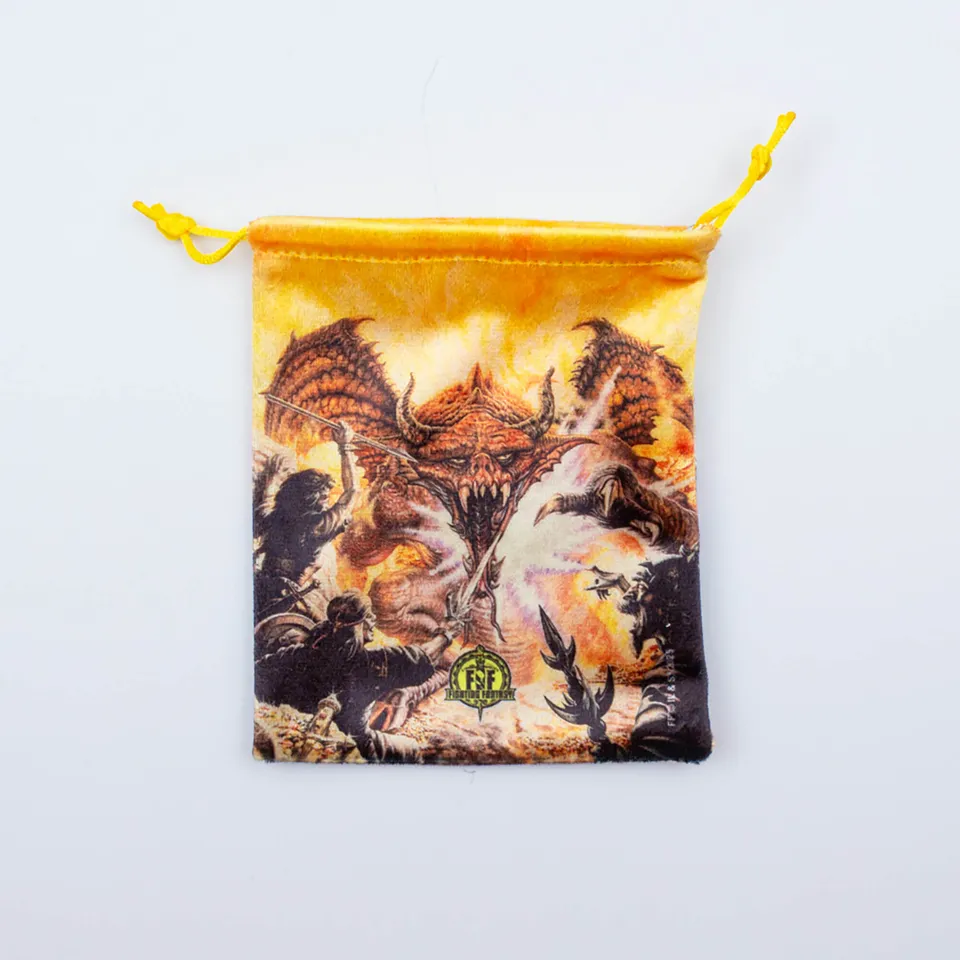 All Rolled Up Fighting Fantasy Dungeoneer pytlík samet