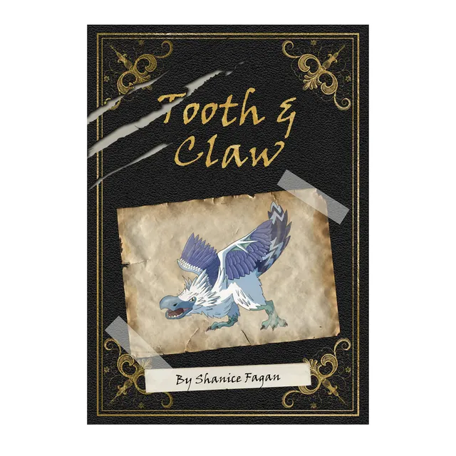 All Rolled Up Tooth & Claw Zine bestiář fantasy zvířat