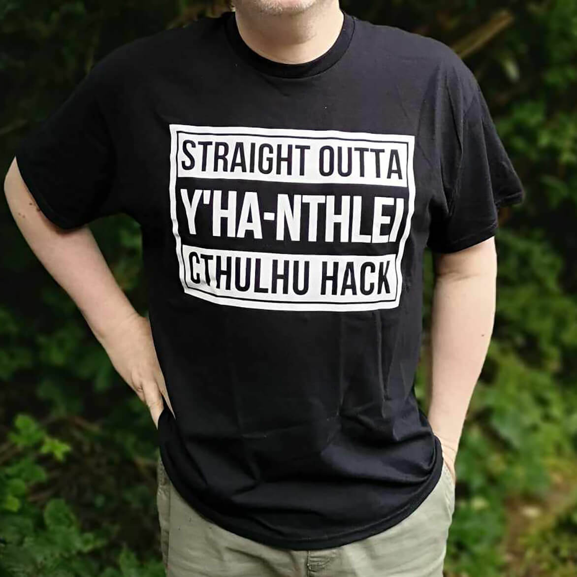 All Rolled Up Straight Outta Y'Ha-Nthlei tričko černé