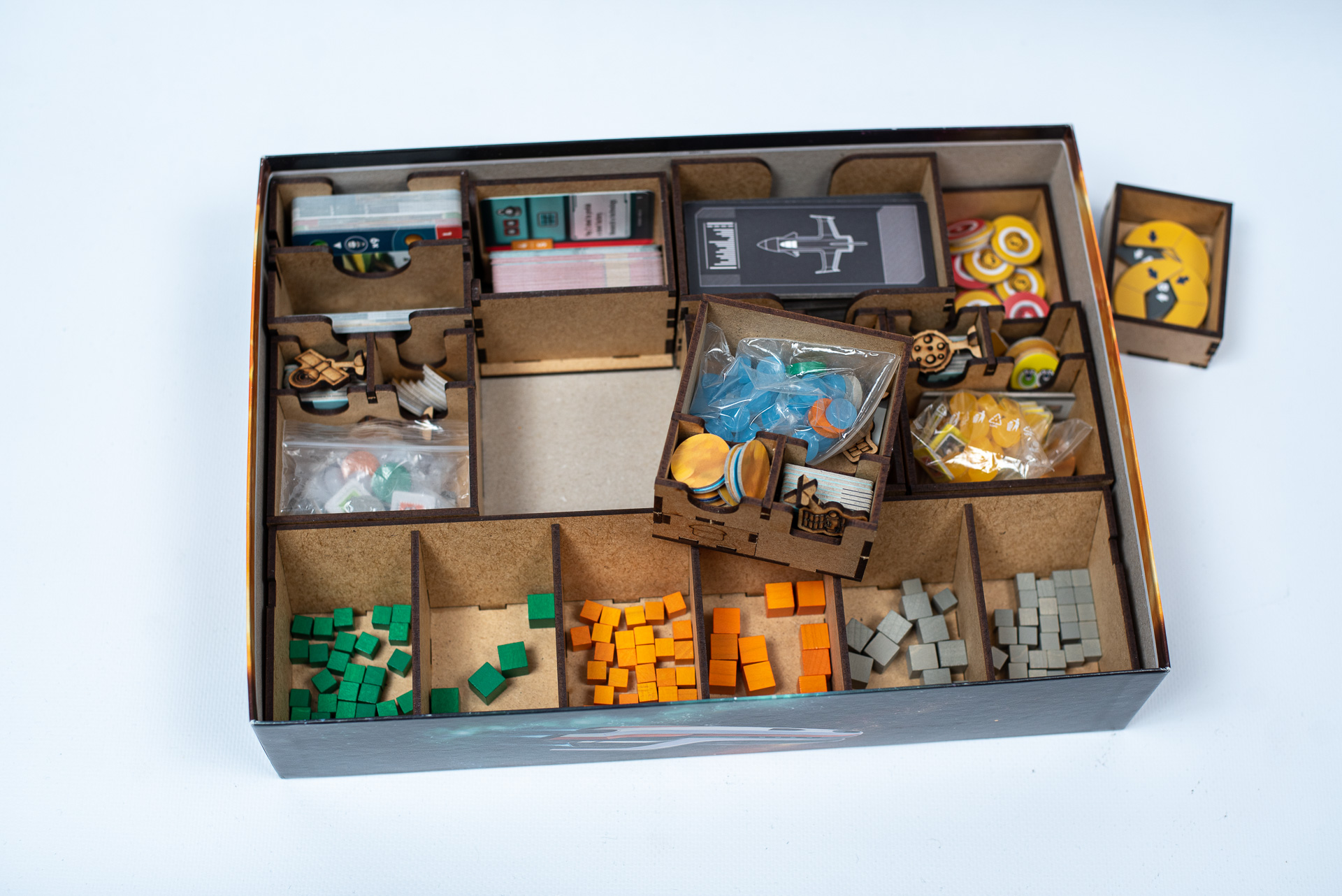 Geek Mod Insert Evakuace Evacuation HDF organizer 3D