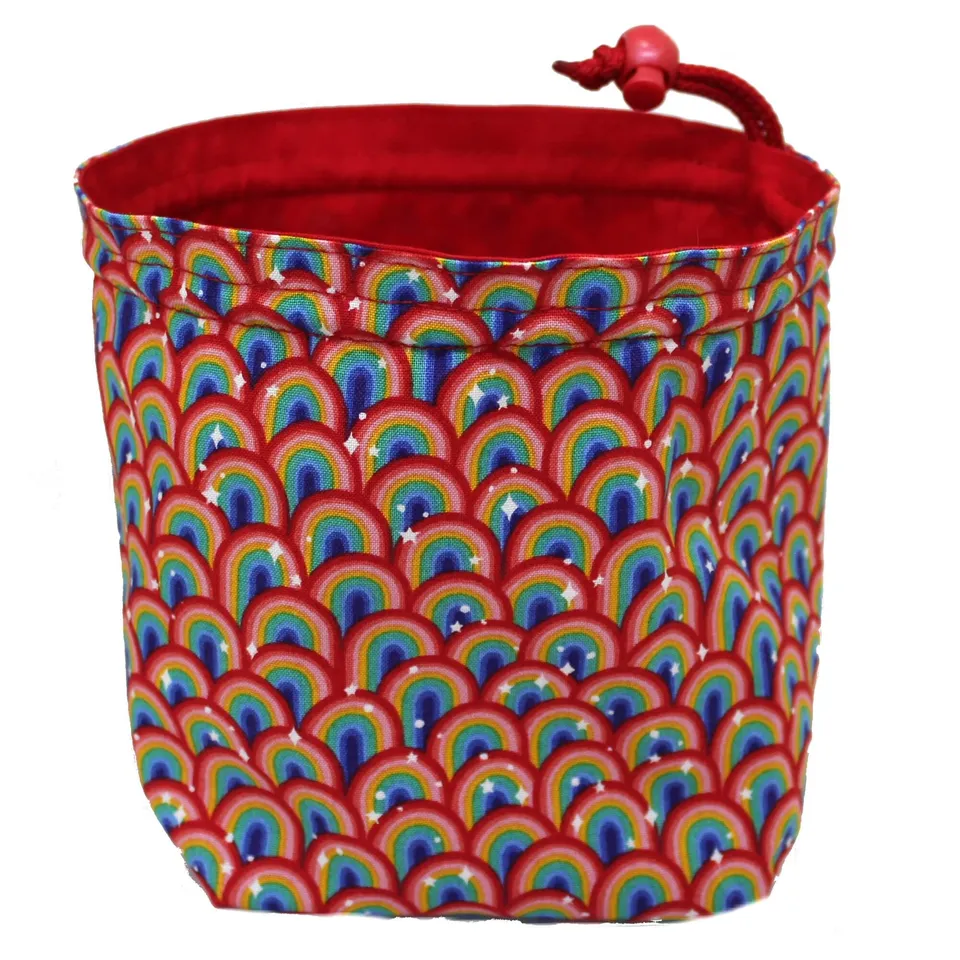 All Rolled Up ARU of Holding pytlík na kostky Rainbow Red