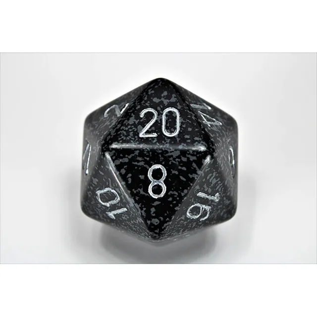 Chessex Speckled Ninja D20 kostka 34mm černá