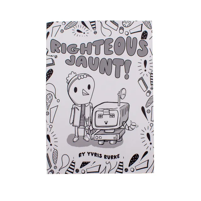 All Rolled Up Righteous Jaunt Zine stolní RPG pro 2–4 hráče