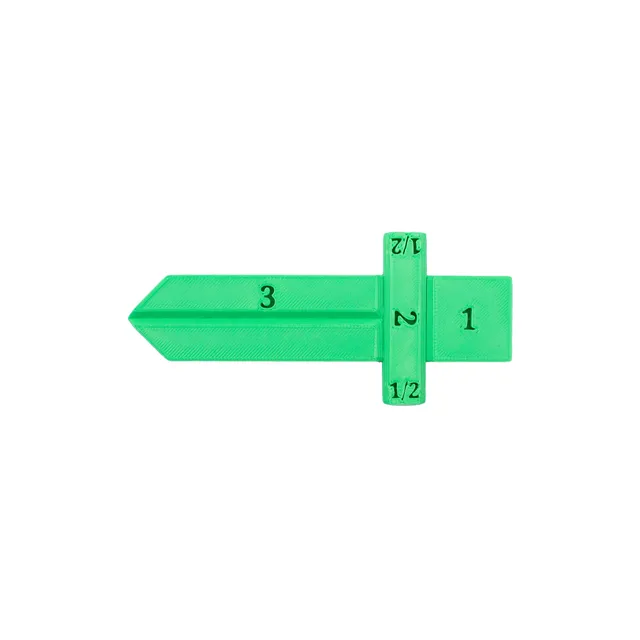 All Rolled Up Combat Gauge měrka světle zelená