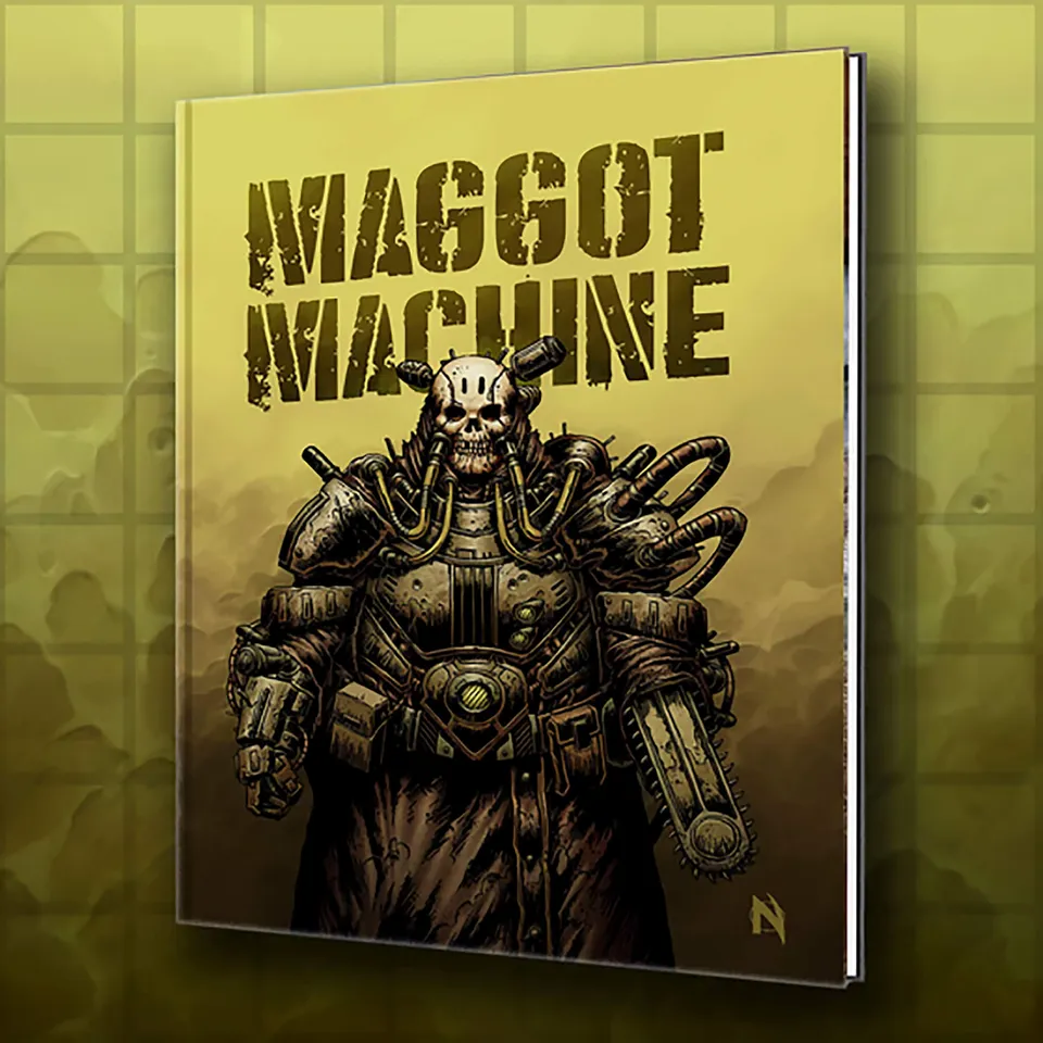 All Rolled Up Maggot Machine RPG hra postapokalyptická