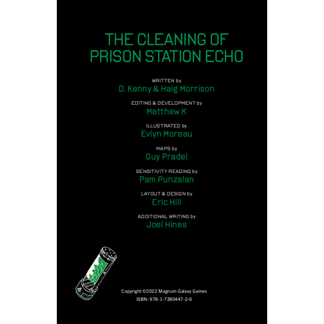 All Rolled Up Prison Station Echo zine Mothership 52 str.