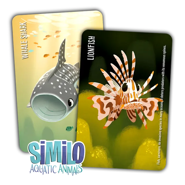 Horrible Games Similo Aquatic Animals promo karty karetní