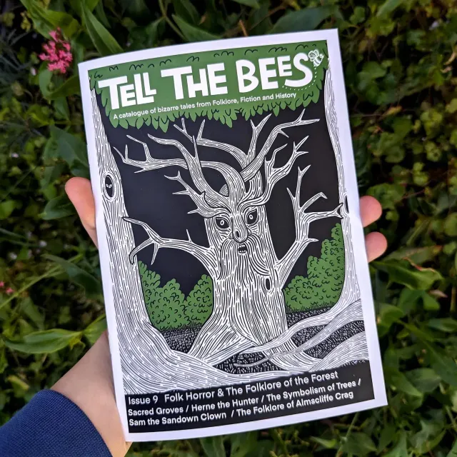 Tell the Bees 9 Folk Horror zin A5 32 stran
