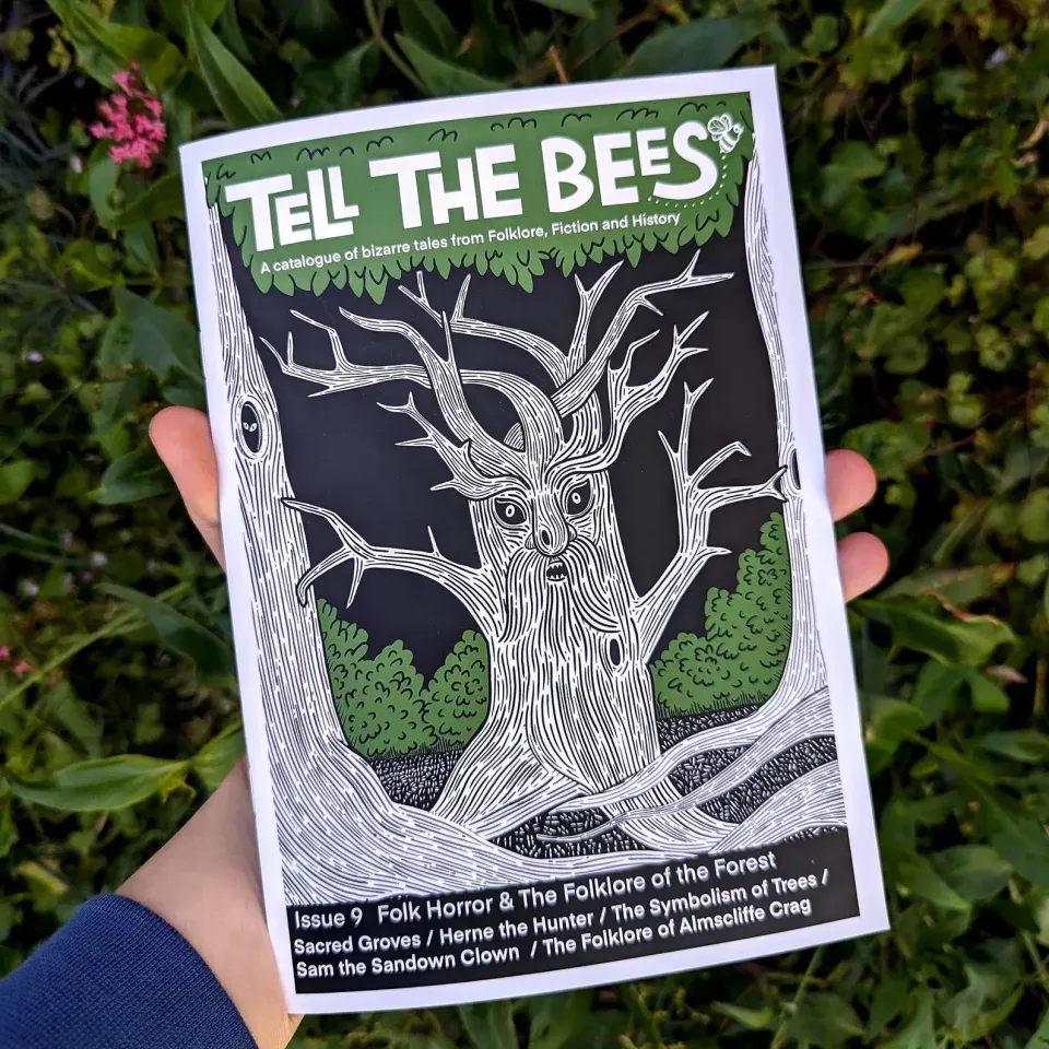 Tell the Bees 9 Folk Horror zin A5 32 stran