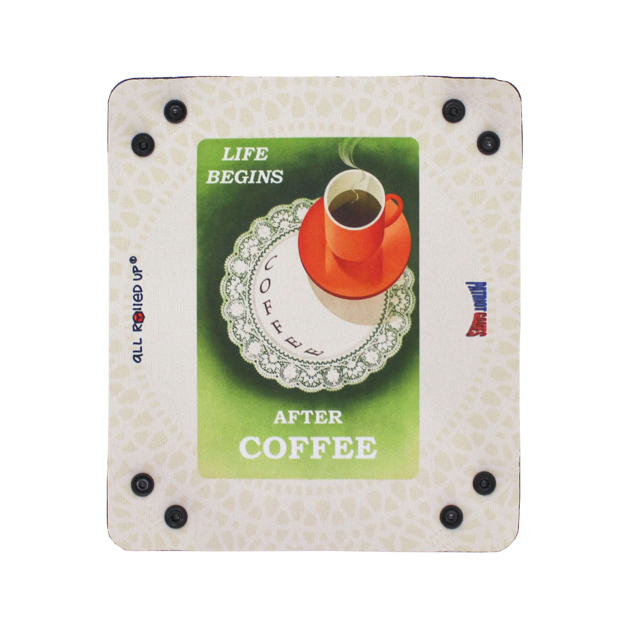 All Rolled Up Life Begins after Coffee miska na kostky 190 mm