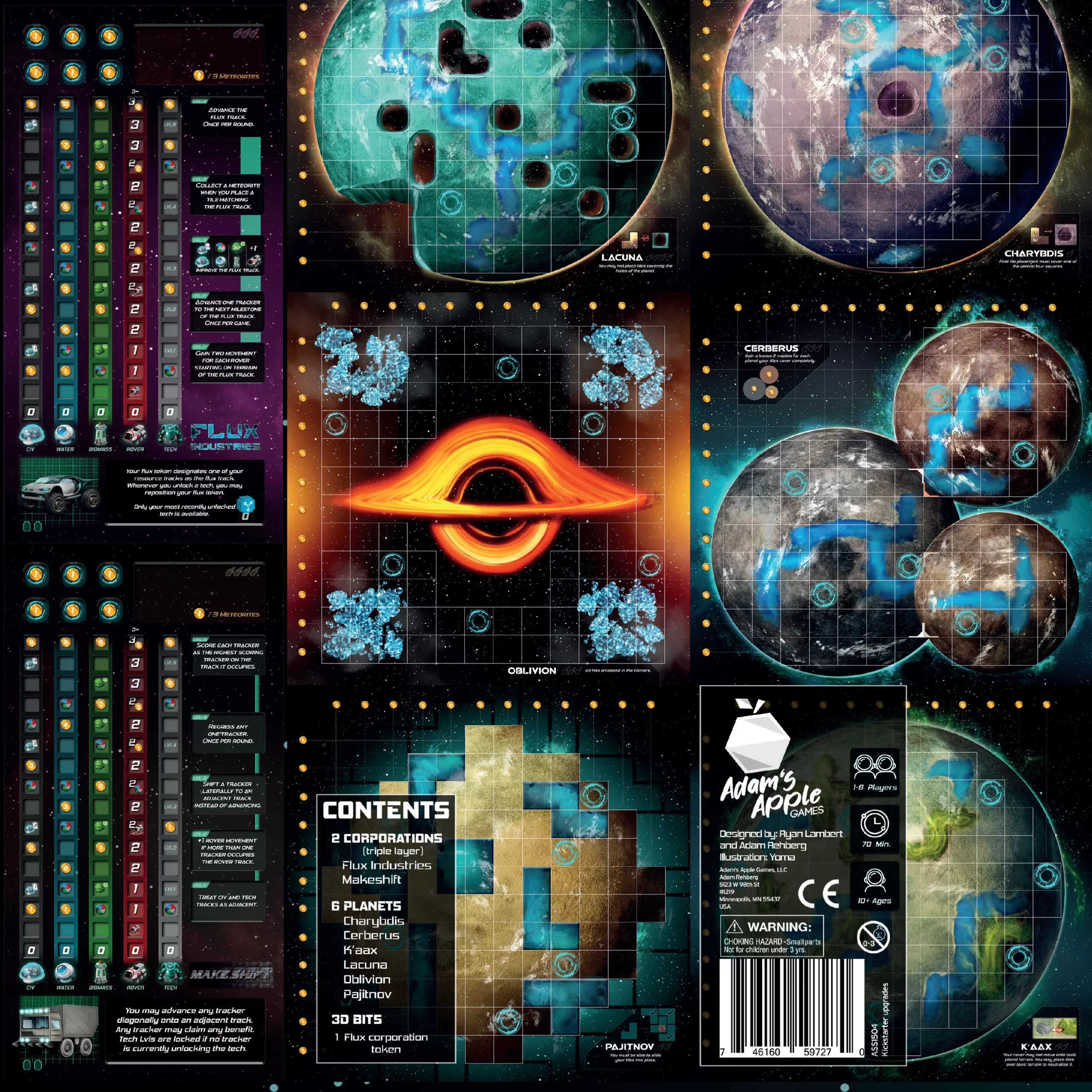 Adam's Apple Games Planet Unknown rozšíření Kickstarter