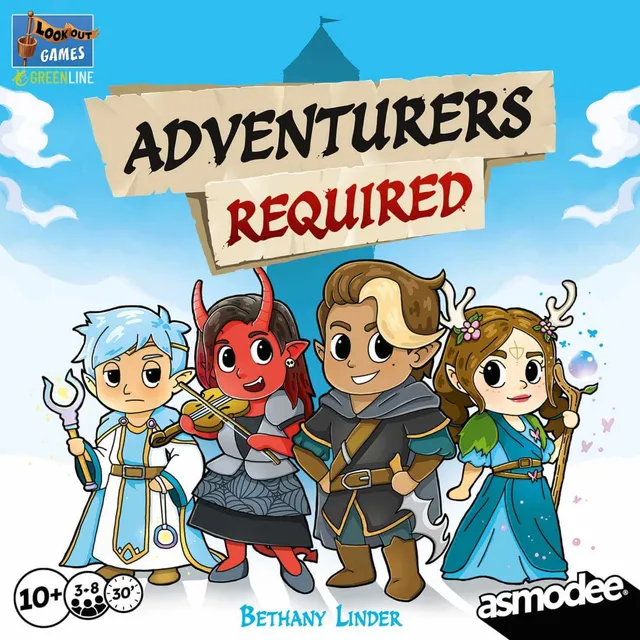All Rolled Up Adventurers Required karetní hra