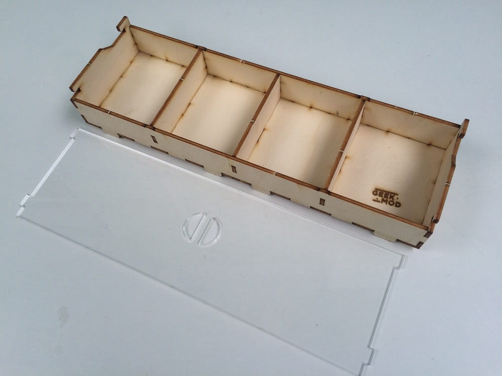 Geek Mod velká krabička na žetony HDF 267 mm