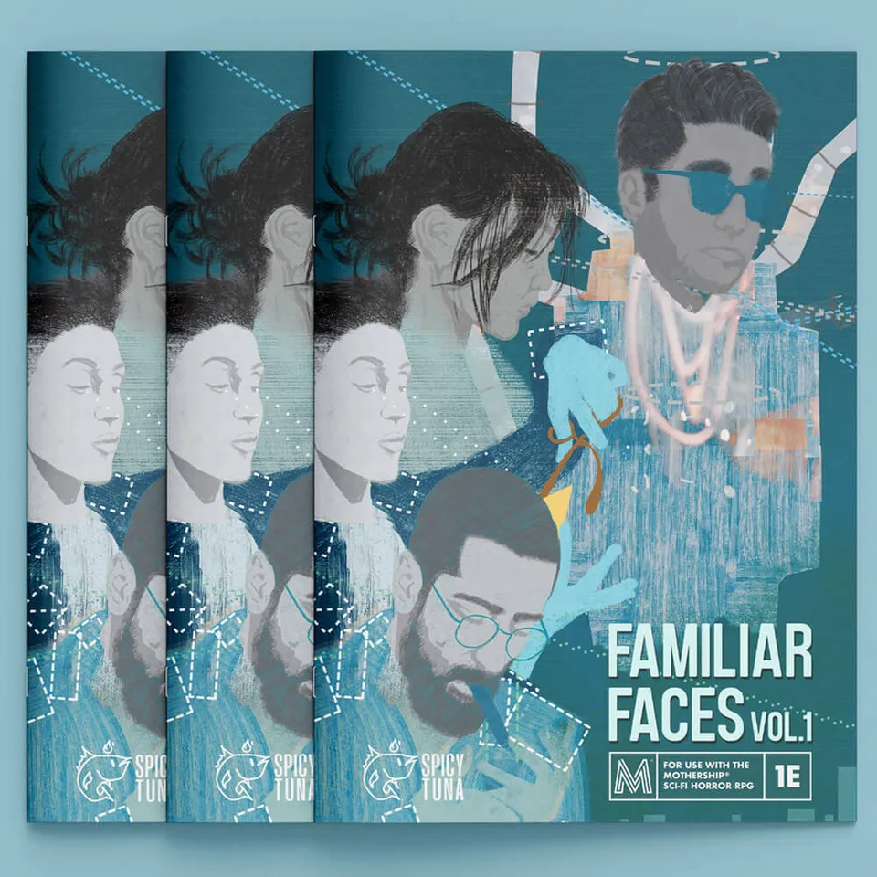 All Rolled Up Familiar Faces Vol.1 RPG zine Julip IV