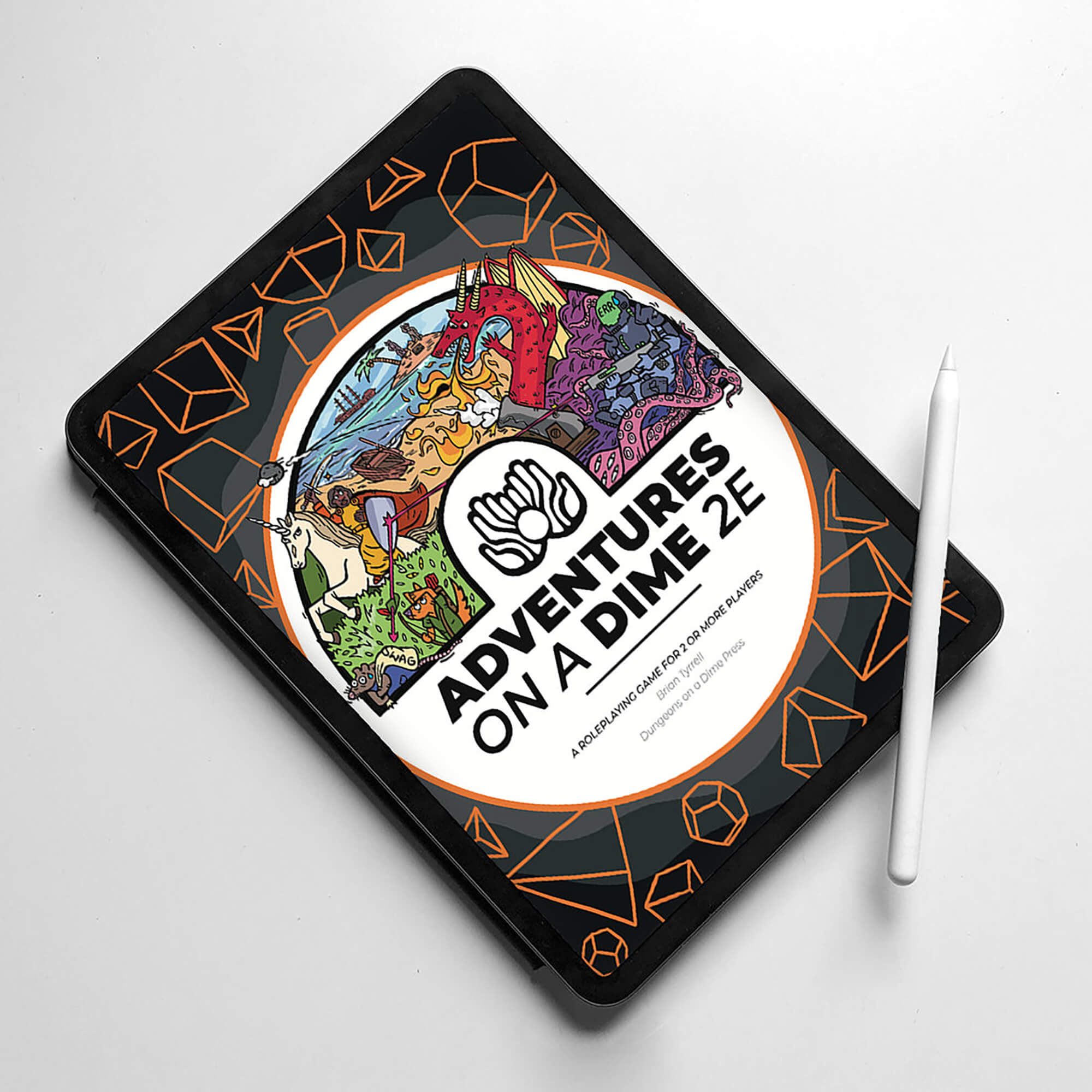 All Rolled Up Adventures on a Dime 2E zine pravidla hry