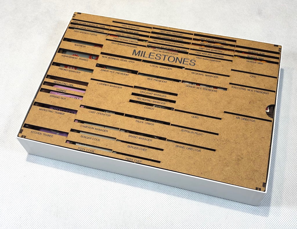 Geek Mod insert do hry Food Chain Magnate s víkem HDF