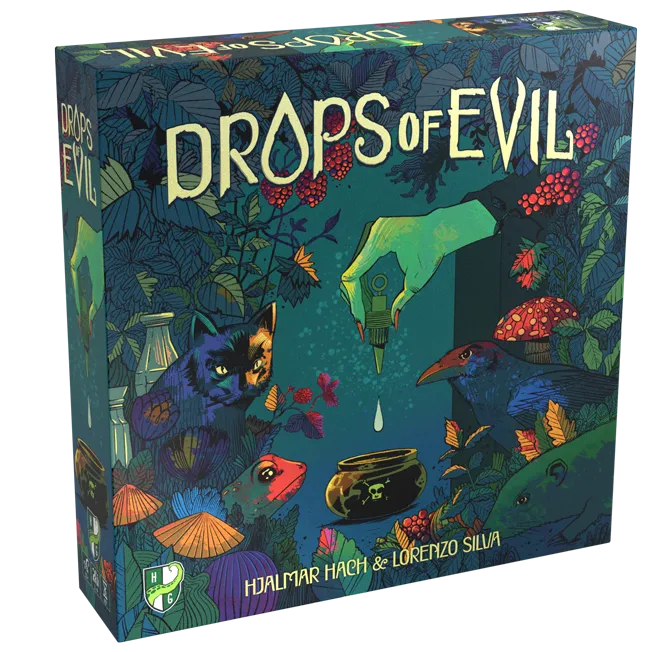 Horrible Games Drops of Evil desková hra vaření jedů