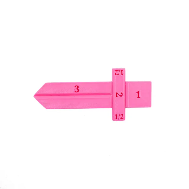 All Rolled Up Combat Gauge měřidlo růžová