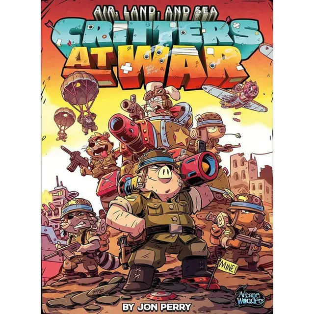 Air Land Sea Critters at War karetní hra pro 2
