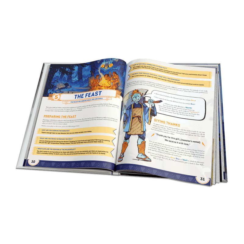 Horrible Games Wilderfeast Core Book RPG příručka 316 stran