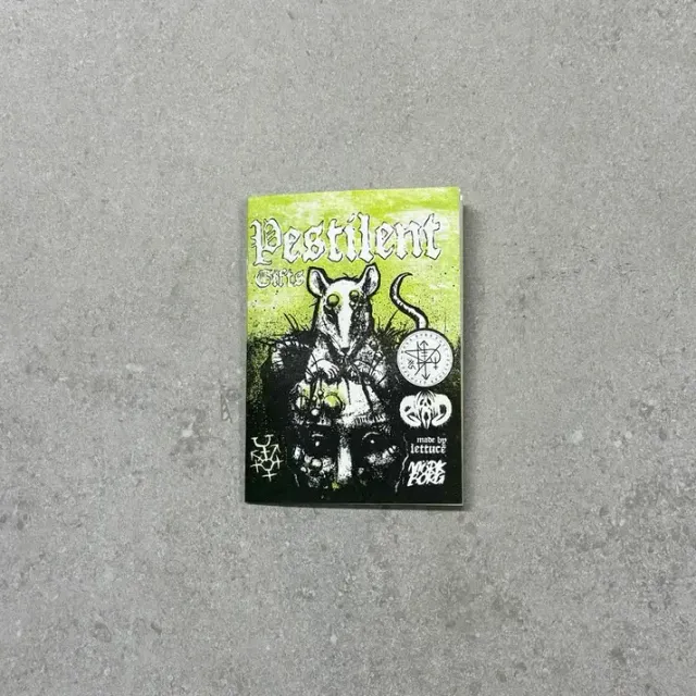 Pestilent Gifts zin příručka pro MÖRK BORG A6