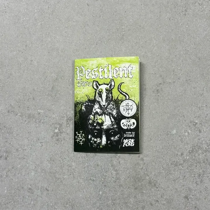 Pestilent Gifts zin příručka pro MÖRK BORG A6