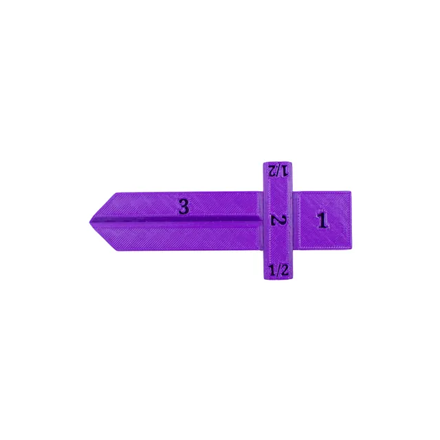 All Rolled Up Combat Gauge měřidlo fialové