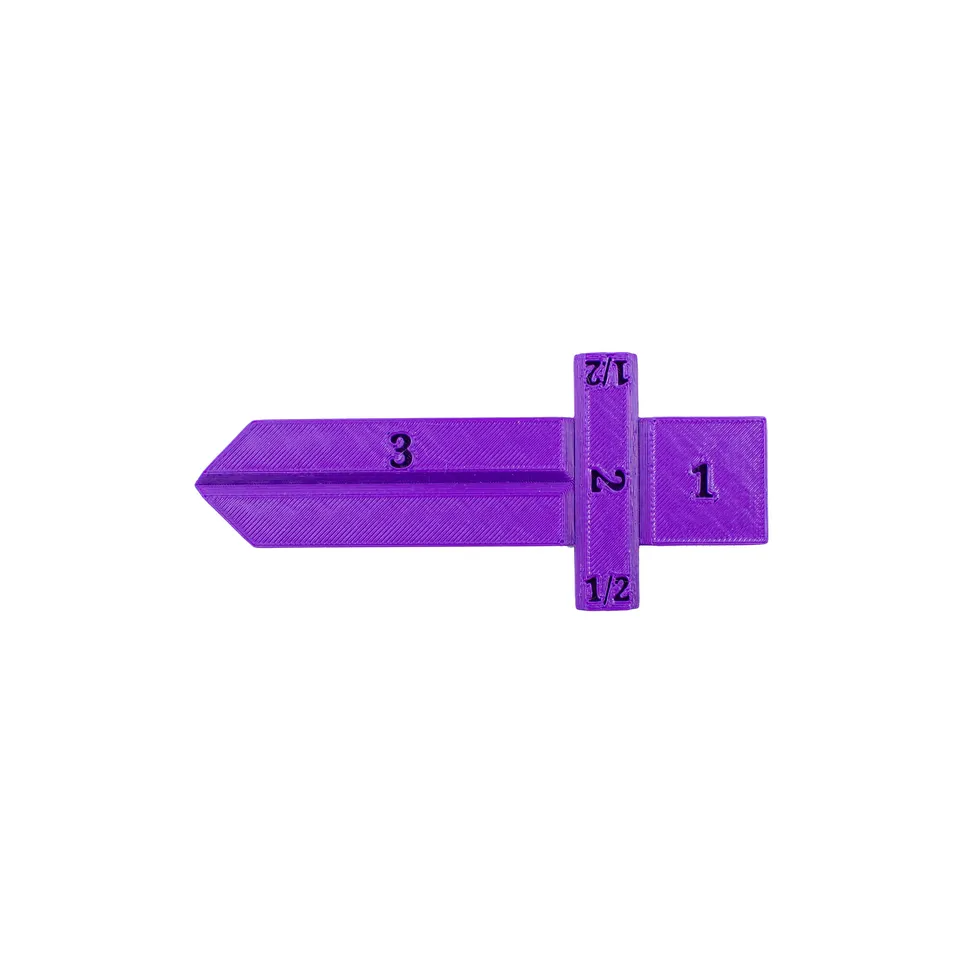 All Rolled Up Combat Gauge měřidlo fialové