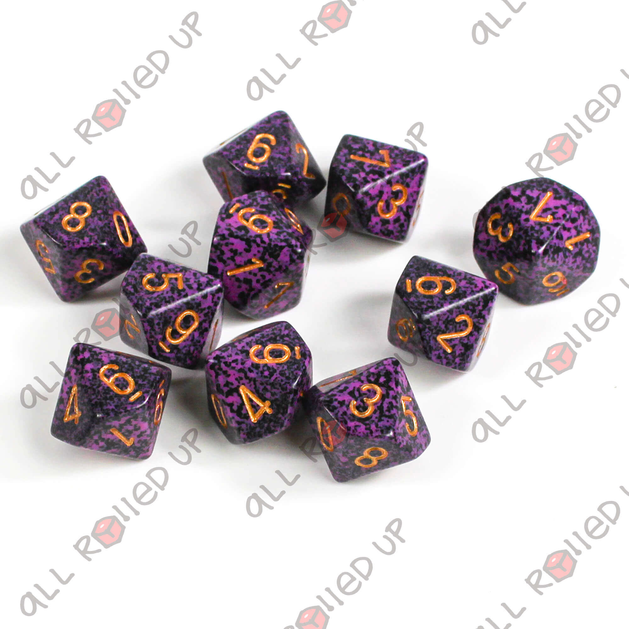 Chessex Speckled Hurricane sada kostek D10 10 ks