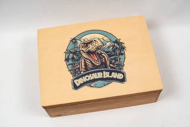 Geek Mod Skříň Ostrov dinosaurů truhla Dino