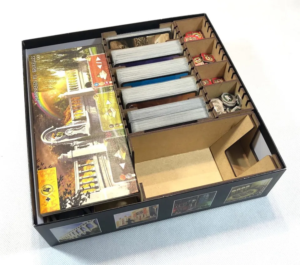 Geek Mod insert 7 divů světa organizér HDF