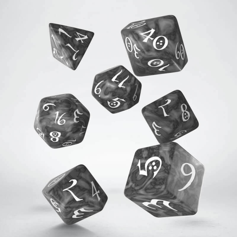 Q Workshop Classic RPG Smoky White sada kostek 7