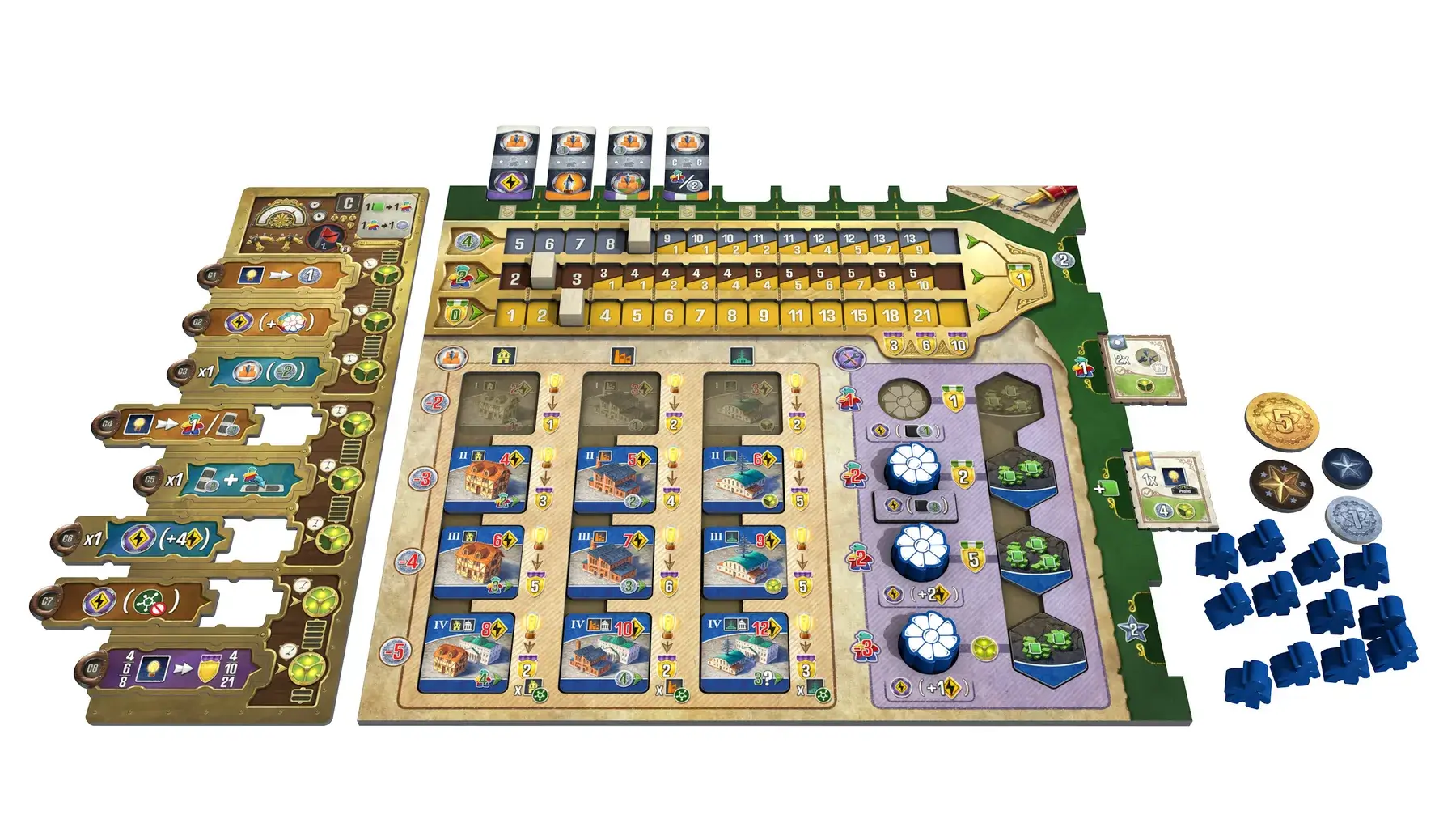 All Rolled Up Nucleum desková hra strategická