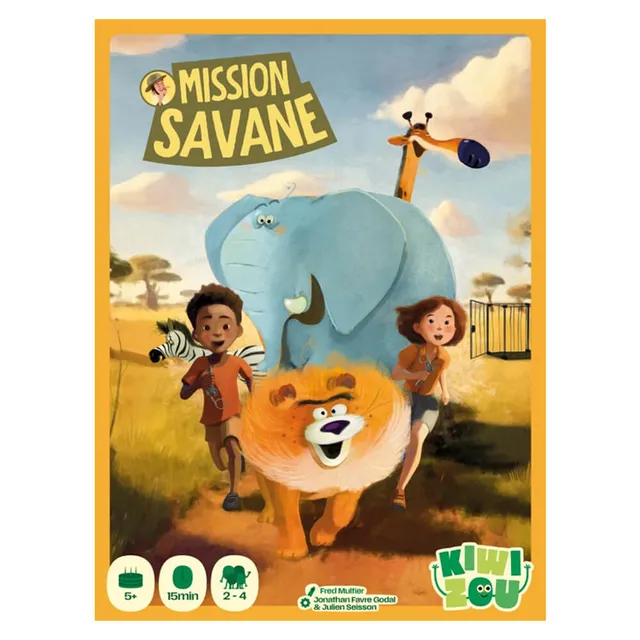 All Rolled Up Mission Savane desková hra kooperativní