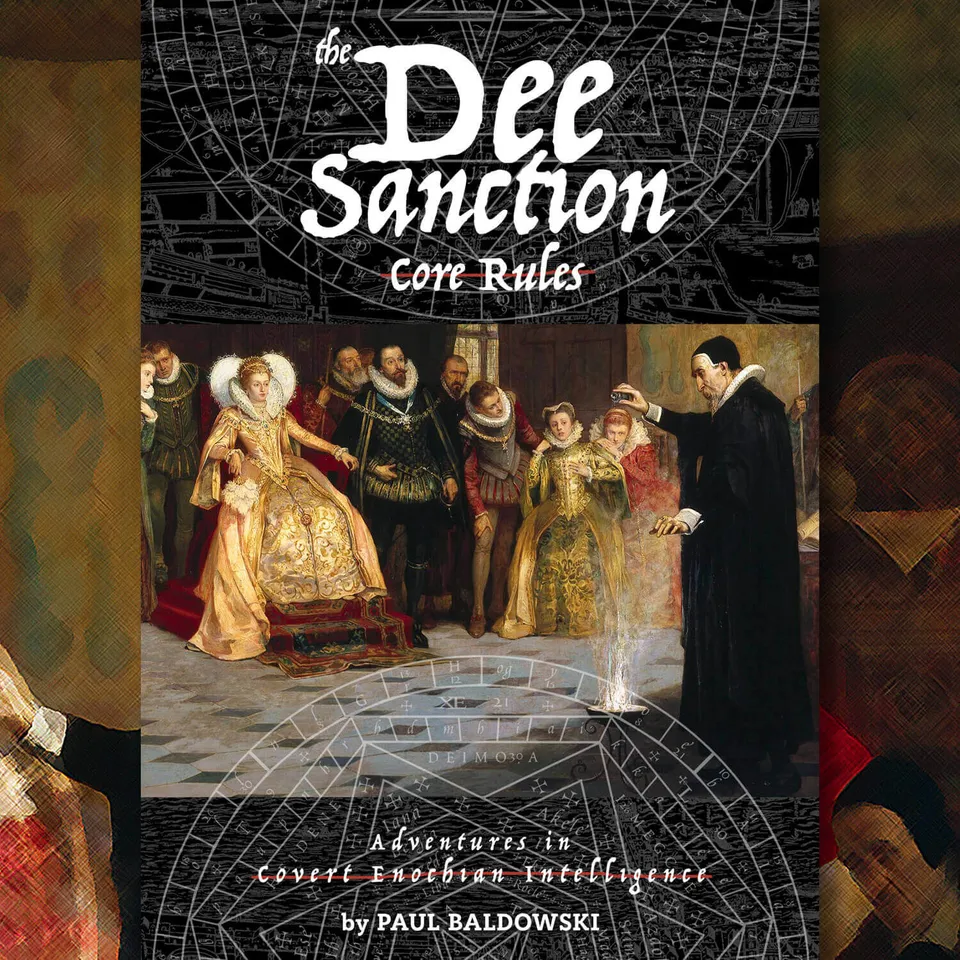 The Dee Sanction Core Book příručka RPG softcover